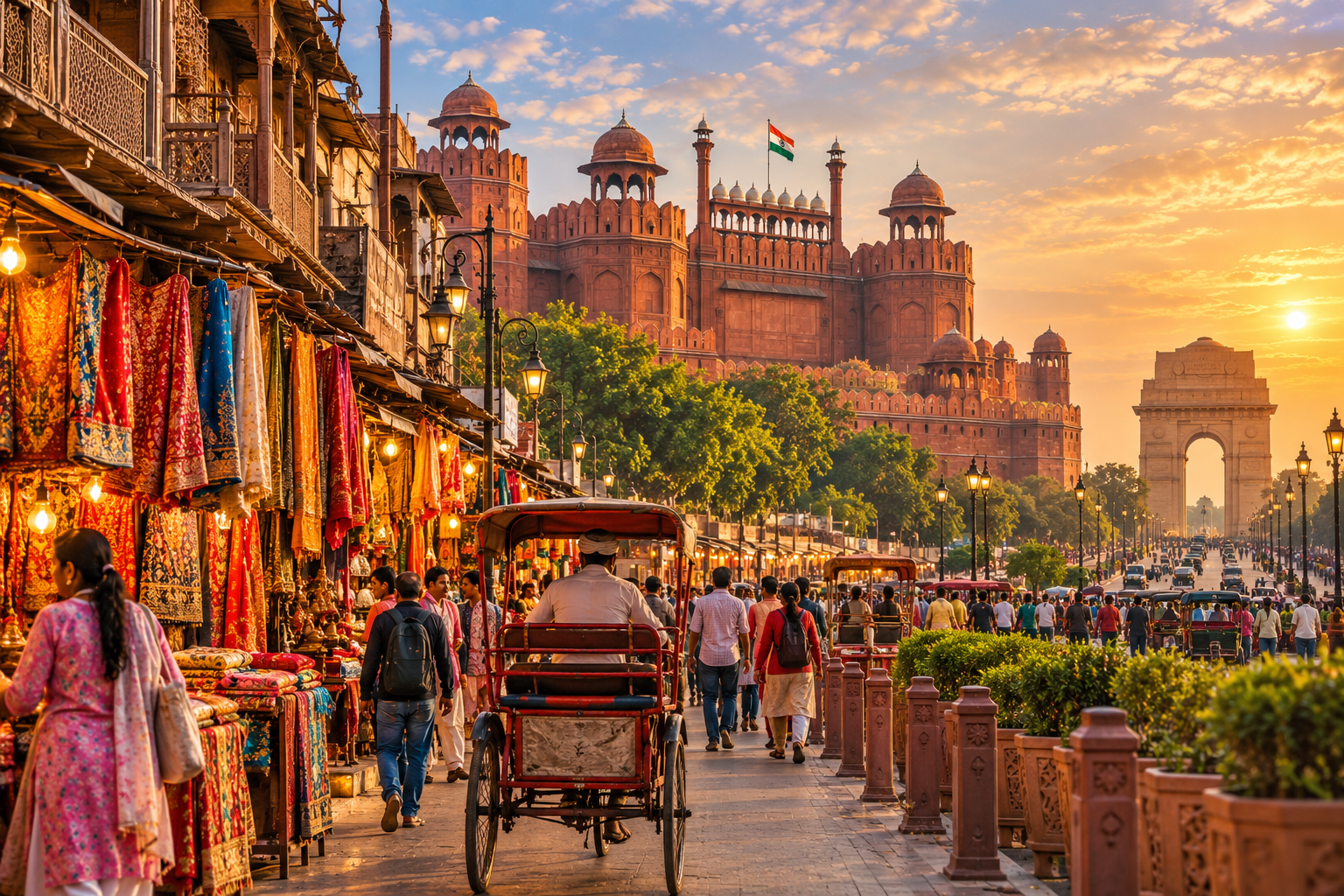 Golden Triangle India journey