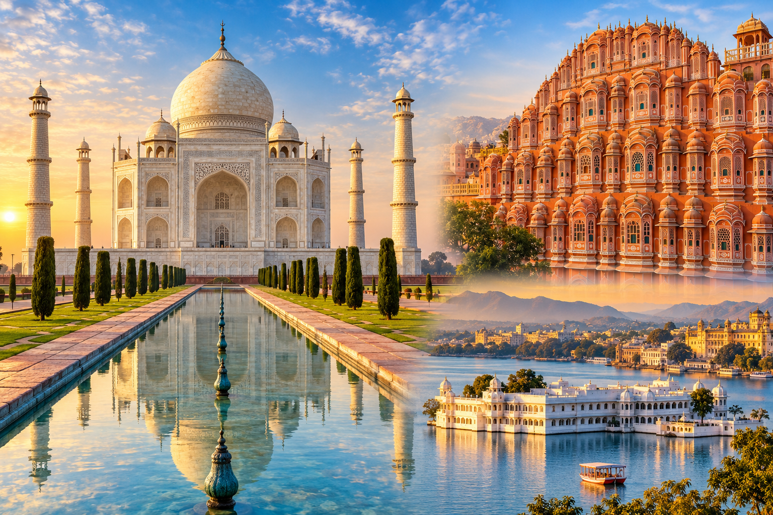 Golden Triangle with Rajasthan Tour