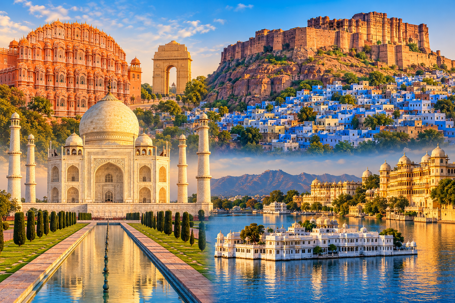 Golden Triangle with Jodhpur Udaipur