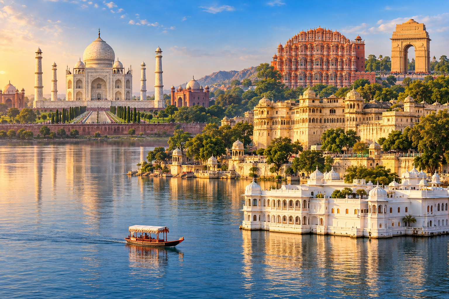 Golden Triangle with Udaipur