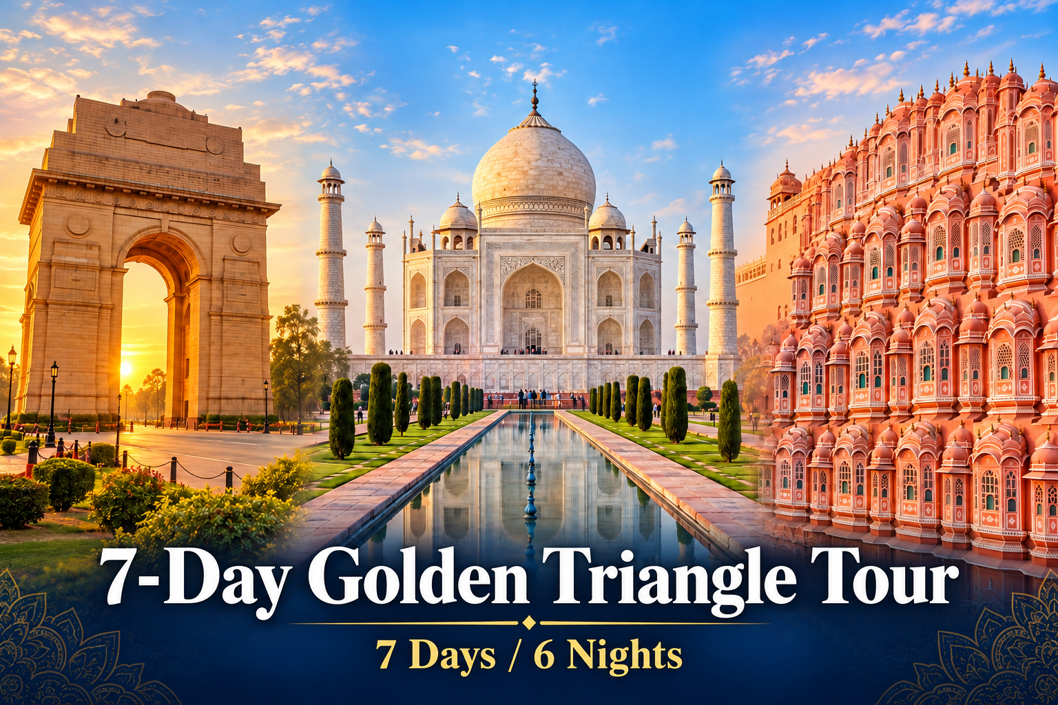7-Day Golden Triangle Tour