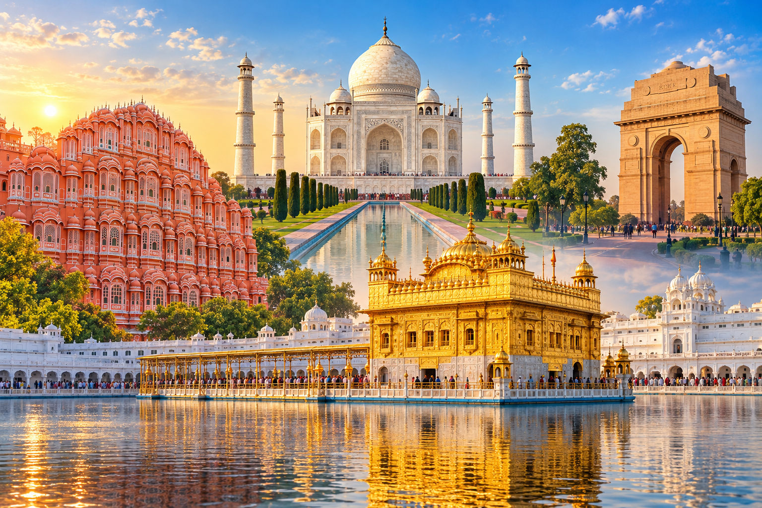 Golden Triangle Tour with Amritsar